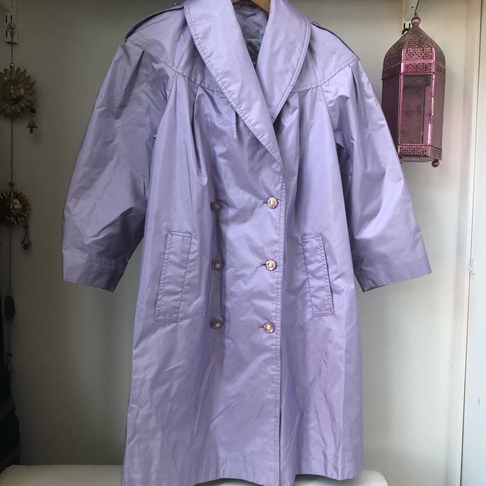 Magical 🦄 Vintage Lavender Raincoat ☔️